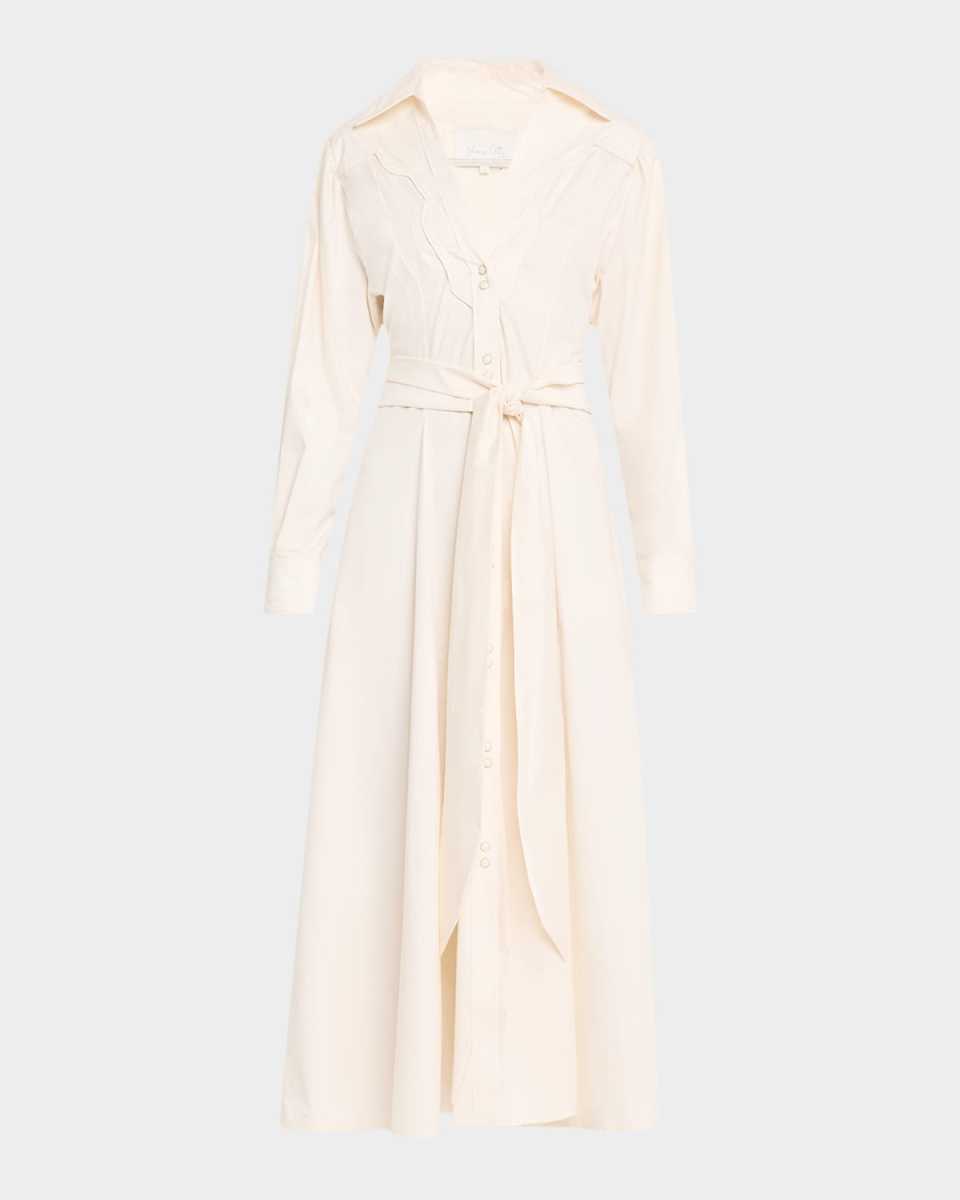 Vela De Cruz Western Midi Shirtdress